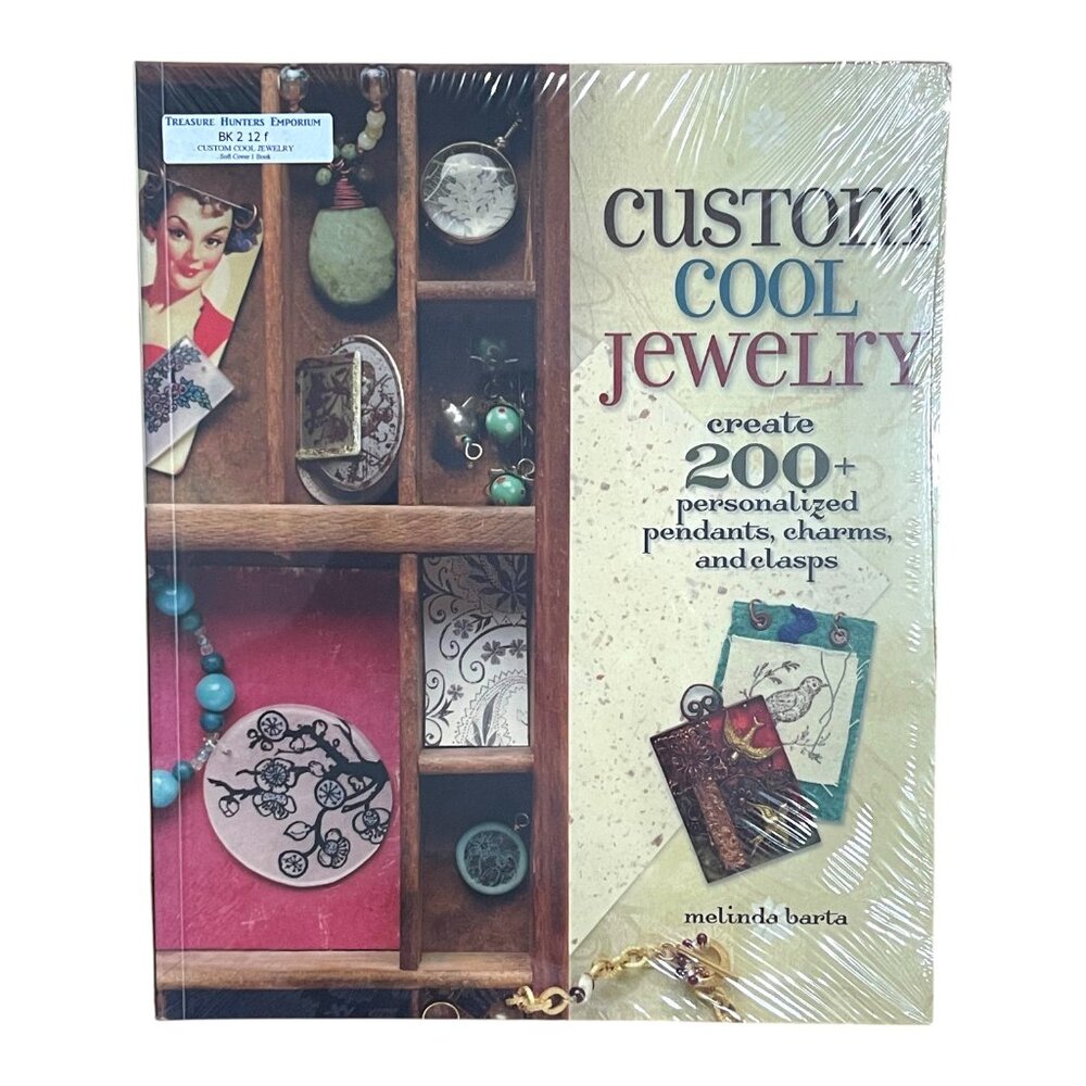 Bk212 New Book CUSTOM COOL JEWELRY: .PERSONALIZED PENDANTS, CHARMS & CLASPS Soft